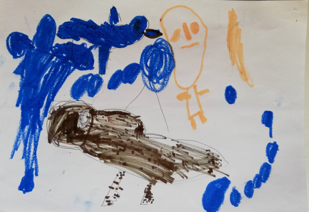 La Tauromaquia, dibujo de Alejandro Bernal (todos los derechos otorgados a la Fundación Orden de la Paz para el concurso Picasso Cuadros Sinfónicos en Málaga)